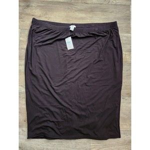 RUE21 Black Knit Pencil Skirt Size 4XL